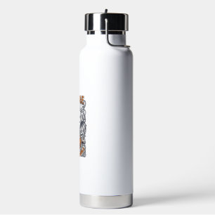 Doppeltes Mühsal Ärger Hexe Kürbis Halloween Spinn Trinkflasche