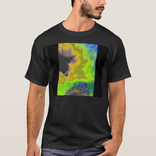 Doppeltes Negativ Clouds&Treetops durch KLM T-Shirt (Vorderseite)
