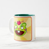 Doppeltes nussartiges zweifarbige tasse (Vorderseite Links)