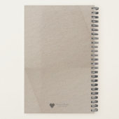 Doppeltes Papier - Moderne Covergestaltung Planer (Rückseite)