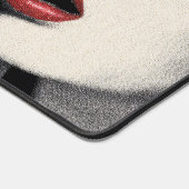 Doppeltes Pop-Art-Porträt Schreibtischunterlage (Ecke)