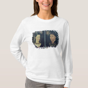 Doppeltes Porträt von Charles le Temeraire Herzog T-Shirt