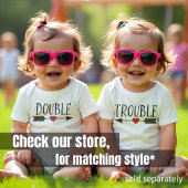 Doppeltes Problem Baby Strampler