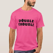 Doppeltes Problem für Shirts für Tennis-Dualteam (Vorderseite)