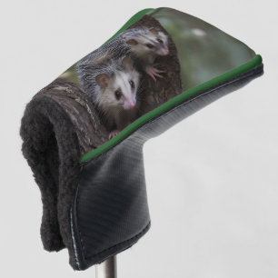 Doppeltes Problem in der Canopy: Zwei Possummen Golf Headcover