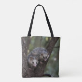 Doppeltes Problem in der Canopy: Zwei Possummen Tasche (Rückseite)