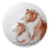 Doppeltes Problem Keramikknauf (Vorderseite)