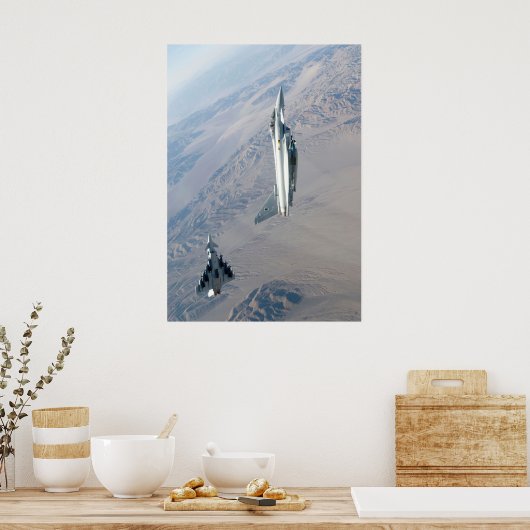 Doppeltes Problem Poster (Küche)