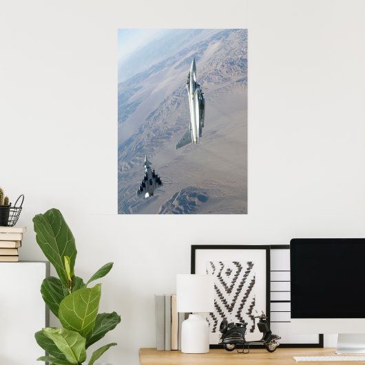 Doppeltes Problem Poster (Heimbüro)