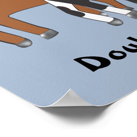 Doppeltes Problem! Poster (Ecke)