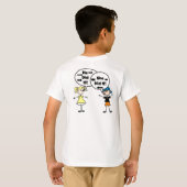 Doppeltes Problem scherzt T - Shirt (Schwarz voll)