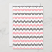 Doppeltes Problem TWINS Baby Dusche Einladung (Rückseite)