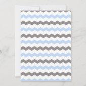 Doppeltes Problem TWINS Baby Dusche Einladung (Rückseite)