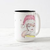 Doppeltes Problem Zweifarbige Tasse (VorderseiteRechts)