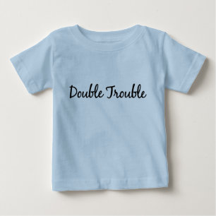 Doppeltes Problem (Zwillinge) Baby T-shirt
