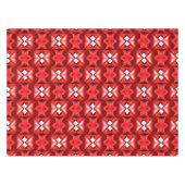 Doppeltes Rotes Herz Tischdecke (Vorderseite (Horizontal))