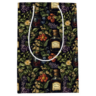 Doppeltes Set aus 3 Bogen Geschenkpapier Mittlere Geschenktüte