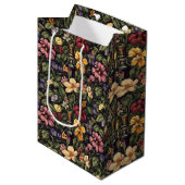 Doppeltes Set aus 3 Bogen Geschenkpapier Mittlere Geschenktüte (Vorderseite Schrägansicht)