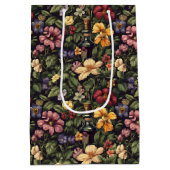 Doppeltes Set aus 3 Bogen Geschenkpapier Mittlere Geschenktüte (Rückseite)