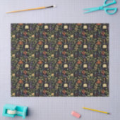 Doppeltes Set aus 3 Bogen Geschenkpapier Seidenpapier (Basteln)