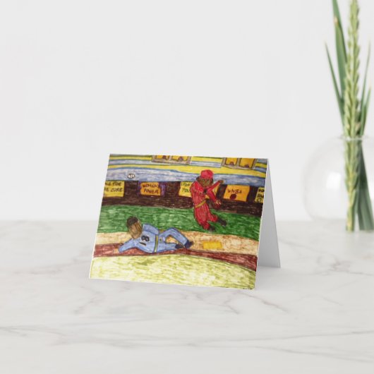 Doppeltes Spiel notecard Karte (Vorderseite)