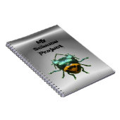 Doppeltes Titel-Käfer ~ Notizbuch Notizblock (Rechte Seite)