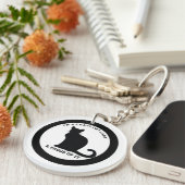 Doppeltes versah AcrylSchlüsselanhänger mit Seiten Schlüsselanhänger (Vorderseite rechts)