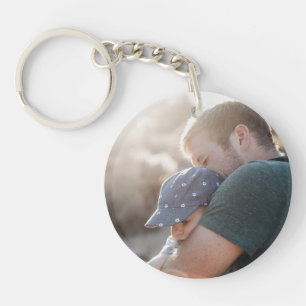 Doppeltes versah bester Vater-Schlüsselkette mit Schlüsselanhänger