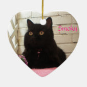 Doppeltes versah die rauchige keramik ornament (Hinten)