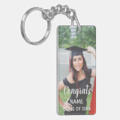 Doppeltes versah, Foto, Absolvent mit Seiten Schlüsselanhänger (Vorderseite links)