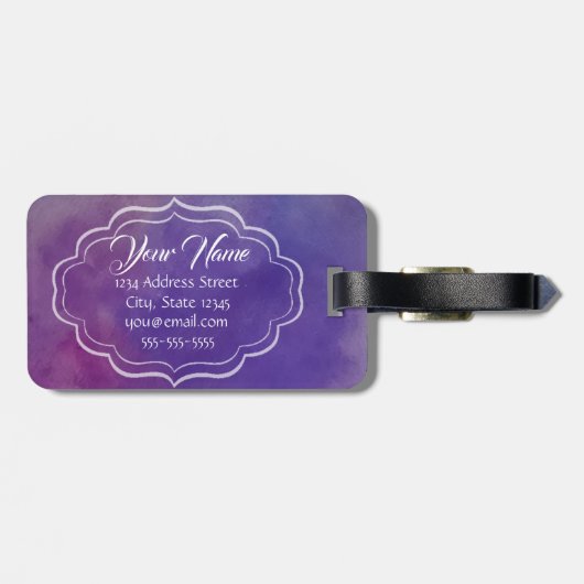 Doppeltes versah grüner Libellen-Gepäckanhänger Gepäckanhänger (Rückseite horizontal)