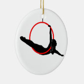 Doppeltes versah Luftband-Verzierung mit Seiten Keramikornament (Rechts)