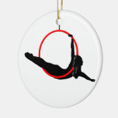 Doppeltes versah Luftband-Verzierung mit Seiten Keramikornament (Links)