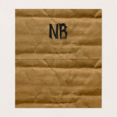 Doppeltes versah PappVisitenkarte mit Seiten Visitenkarten (Innenseite Aufgefaltet)