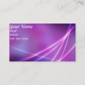 Doppeltes versah pinkbusiness Karte mit Seiten (Rückseite)