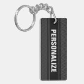 Doppeltes versah Schlüsselanhänger | (Vorderseite links)