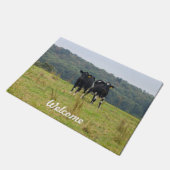 Doppeltes Vieh Troube Fußmatte (Schrägansicht)