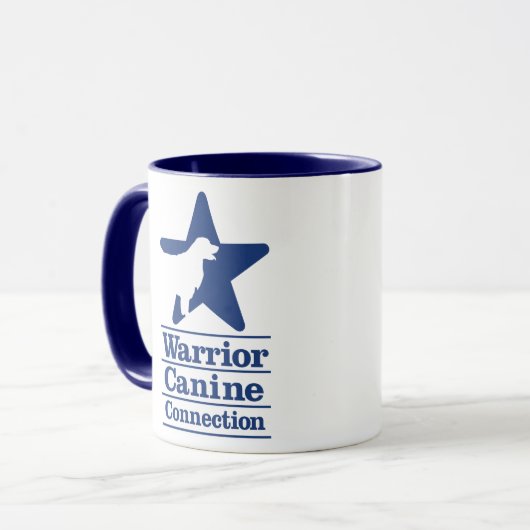 Doppeltes WCC Logo Tasse (Vorderseite Links)