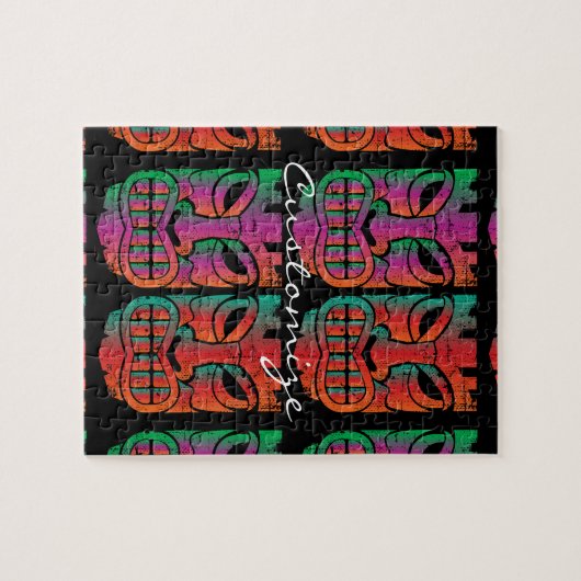 DoppelTiki Skulptur Thunder_Cove Puzzle (Horizontal)