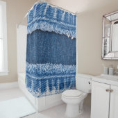 Doppeltone-Blechbezug Duschvorhang (Beispiel)