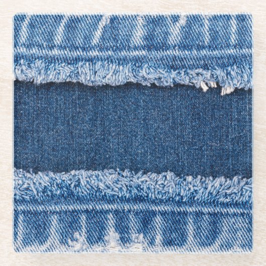 Doppeltone-Blechbezug Glasuntersetzer (Vorderseite)