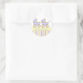 Doppeltransporter Runder Aufkleber (Tasche)