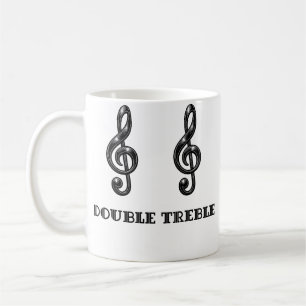 Doppeltreble-Tasse Kaffeetasse