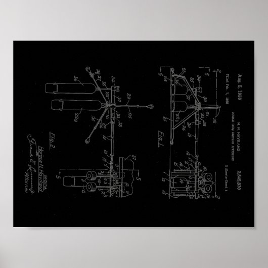 Doppeltrommel Poster (Vorne)