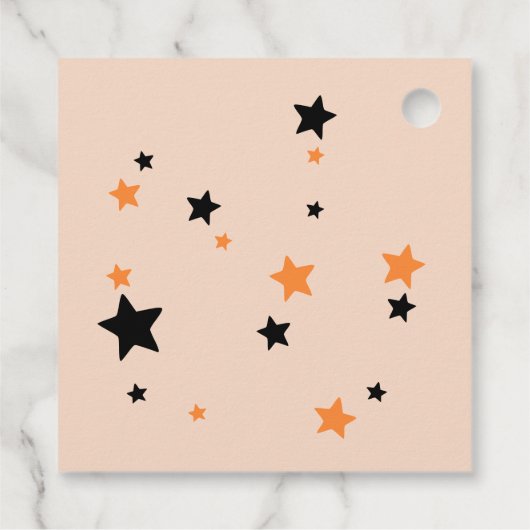 Doppeltrouble Brew - ein Zwillingshaus Geschenkanhänger (Rückseite)