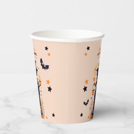 Doppeltrouble Brew - ein Zwillingshaus Pappbecher (Rechts)