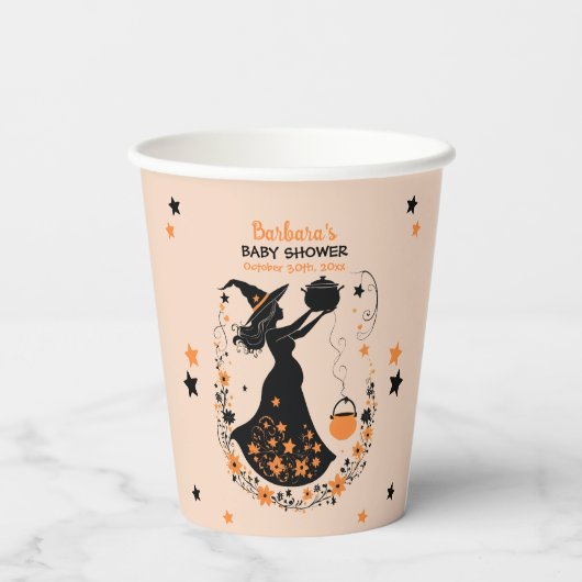 Doppeltrouble Brew - ein Zwillingshaus Pappbecher (Rückseite)