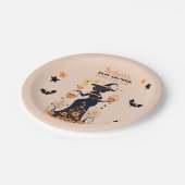 Doppeltrouble Brew - ein Zwillingshaus Pappteller (Schrägansicht)