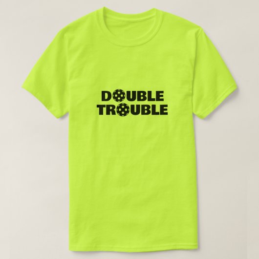 DOPPELTROUBLE lustige Picklebage im Shirt für Mann (Design vorne)