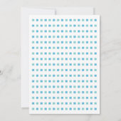 Doppeltrouble Twin Boys Kinderdusche Einladung (Rückseite)